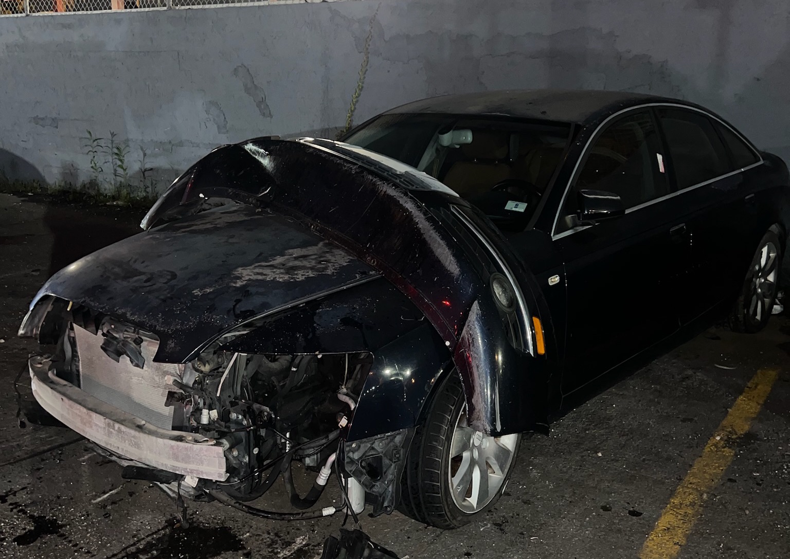Car scraped in South Florida